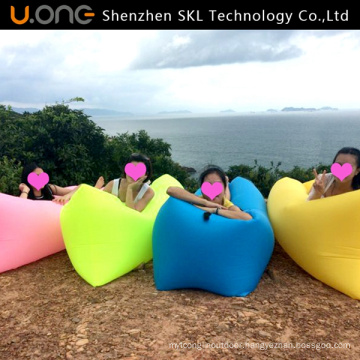 Custom 210t Nylon Ripstop Waterproof Inflatable Air Bed Sofa Laybag Lamzac